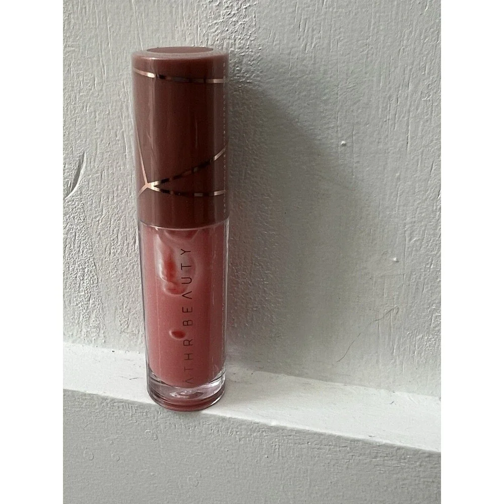 ATHR BEAUTY Lip Gloss Crystal Infused Celestial Quartz Color .07 fl oz  SEALED